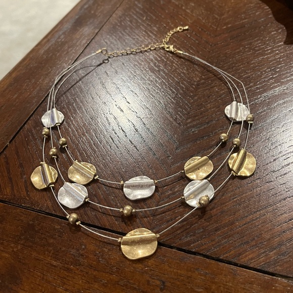 Lia sophia skipping stone necklace - Picture 3 of 3